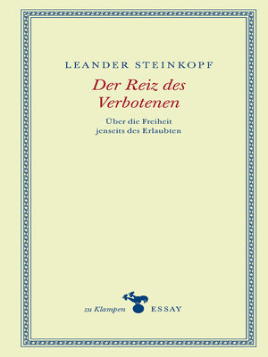 cover image of Der Reiz des Verbotenen